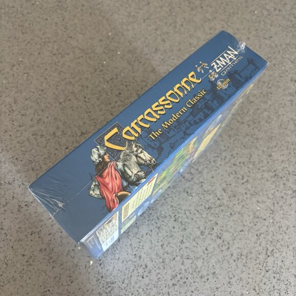 Carcassonne Classic NEW Zman Games ORIGINAL FIRST PRINT EDITION RARE BOARD GAME - Picture 2 of 4